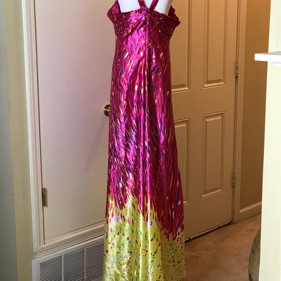 Confetti Inspired Long Evening Gown - Picture 7 of 8